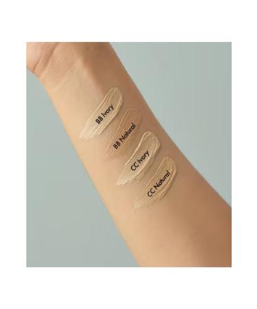 PURE BEAUTY Medium Concealer CC Cream (SPF 50) to Correct Color Irregularities: Natural (30 ml) - Buy Online on GoSupps.com