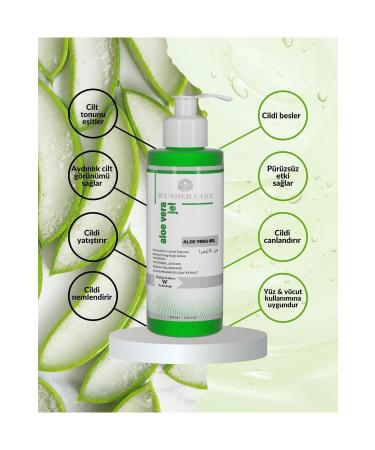 WUNDERCARE Aloe Vera Gel Moisturizing Repairing and Soothing Gel - Buy Online on GoSupps.com
