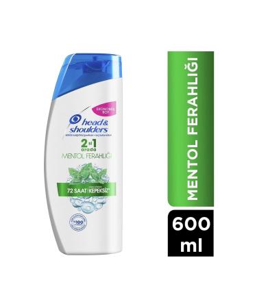 Head & Shoulder Head & Shoulders Menthol Freshness 2in1 Anti-Dandruff Shampoo 600 Ml