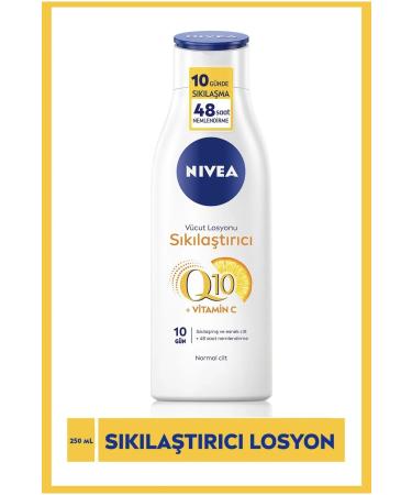 NIVEA Q10 Vitamin C Firming Body Lotion 250ml Body Moisturizing Firming in 10 Days - Buy Online on GoSupps.com