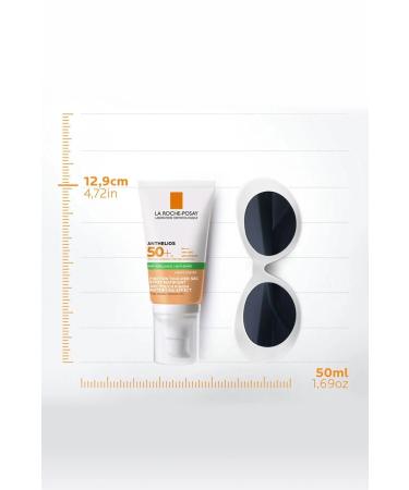 La Roche Posay Anthelios SPF 50+ Tinted Very High Protection Face Sun Cream for Oily Skin 50''ML.. - Buy Online on GoSupps.com