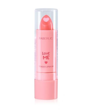 Faberlic Love Me Tender Lip Balm with Almond and Camellia Oils Shade "Graceful Love" 40838