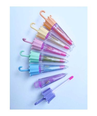 AILY COSMETICS Rose 6-Pack Umbrella Model Glitter Lip Gloss - Lip Gloss - Buy Online on GoSupps.com
