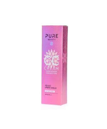 PURE BEAUTY Medium Concealer CC Cream (SPF 50) to Correct Color Irregularities: Natural (30 ml) - Buy Online on GoSupps.com