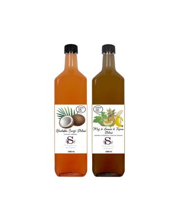 Suheylaana Natural Coconut & Banana & Pineapple & Melon Vinegar 1000 ml