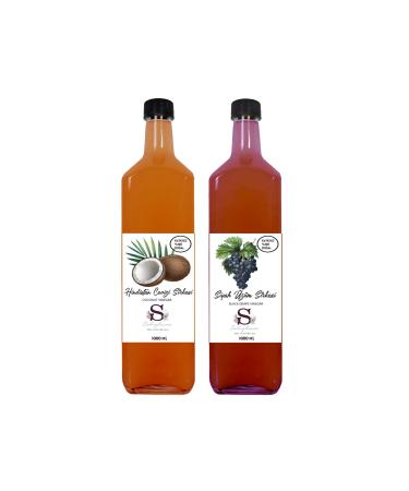 Suheylaana Natural Coconut and Grape Vinegar 1000 ml