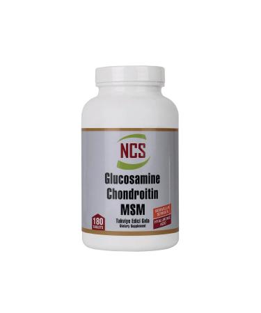Ncs Glucosamine Chondroitin 180 Tablet Msm Hyaluronic Acid
