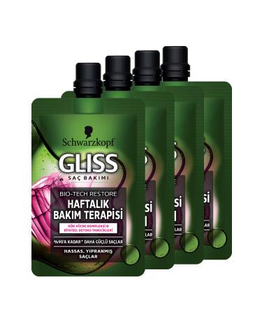 Gliss Bio-Tech Weekly Care Therapy 50 ml x 4 Pieces