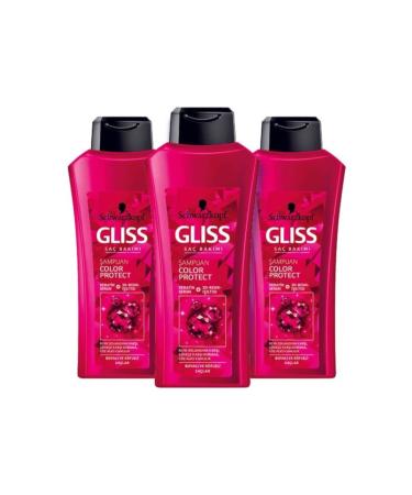 Gliss Color Protect Shampoo 3 Pcs 550 ml