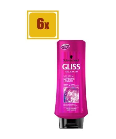 Gliss Supreme Length Conditioner 400 ml 6 Piece Set