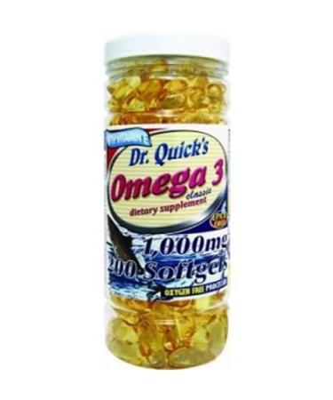 Dr Quicks Omega 3 Fish Oil 1000 Mg 200 Softgel
