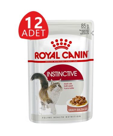 Royal Canin Instictive Gravy Cat Canned Food 85 gr x 12 Pieces