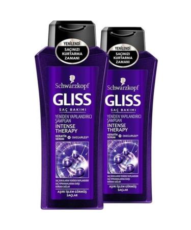 Gliss Intense Therapy Shampoo 360 ml x 2 Pieces