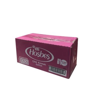 Eti Hosbe Strawberry 24 Pieces - Buy Online on GoSupps.com