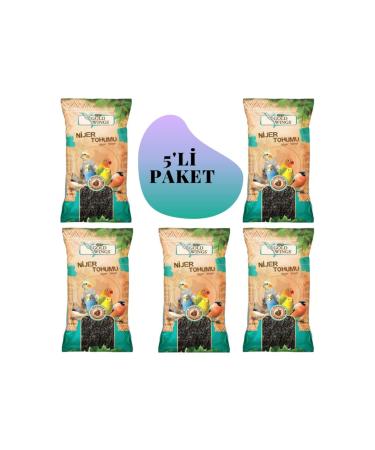 Gold Wings Niger Seed 250 Gr * 5 Pieces