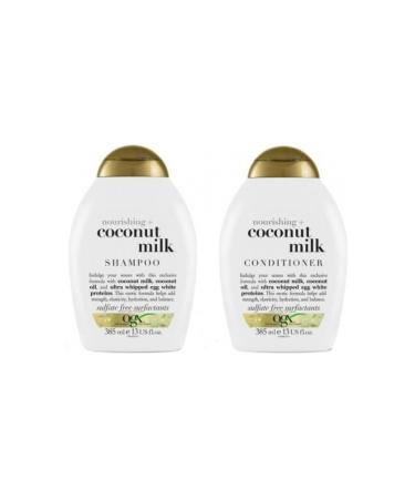 OGX Nourishing Coconut Milk Shampoo 385 ml + Conditioner 385 ml