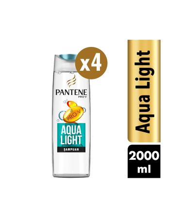 Pantene Shampoo Aqualight 4 x 500 ml