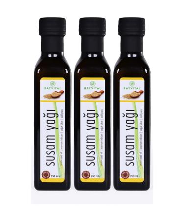 BAYV TAL Cold Pressed Sesame Oil 3 Pieces X 250 ml.