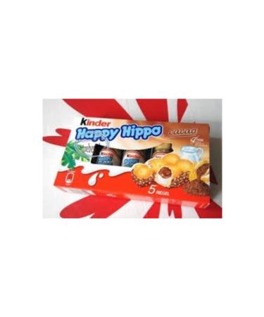 Kinder Happy Hippo Cacao 5 Riegel Origin - Buy Online on GoSupps.com