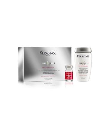 Kerastase Aminexil Anti-Hair Loss Serum 42x6ml + Shampoo - Buy Online on GoSupps.com