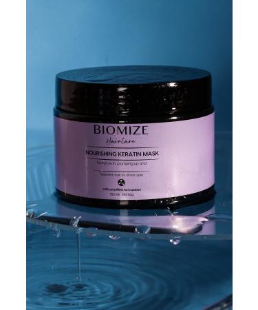 Biomize Nourishing & Repairing and Caring Intensive Keratin Hair Care Mask - Buy Online on GoSupps.com