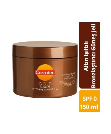 Nikadu Gold Shimmer Tanning SPF-Free Golden Shimmer Bronzing Sun Gel 150ml