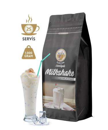 Nera Beverage Nera Vanilla Milkshake 1.000g Drink Powder