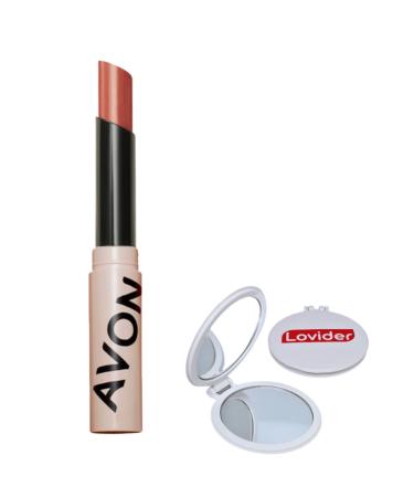 Avon Tinted Lip Balm Tinted Lip Balm Nude Lovider Pocket Mirror