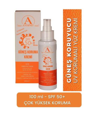 ayosnet Sun Protection Cream SPF50+ 100ml