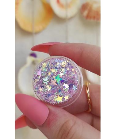 hbtasarim Pink Self-Adhesive Makeup Glitter-pink Galaxy - Buy Online on GoSupps.com