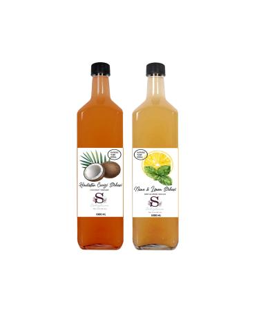 Suheylaana Natural Coconut and Mint & Lemon Vinegar 1000 ml