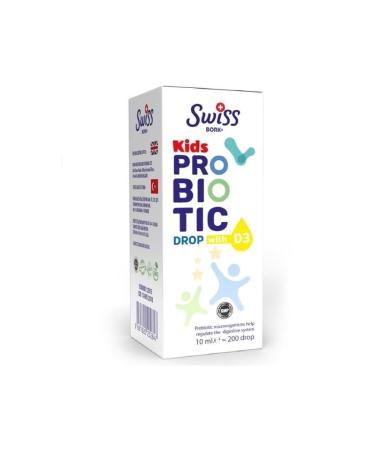 Bork Swiss Natural Bork Kids Probiotic Drop With D3 Damla 10 Ml