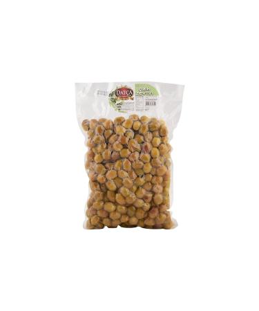Datca Village Products 1949 Oily Green Scratched Olives 1000gr