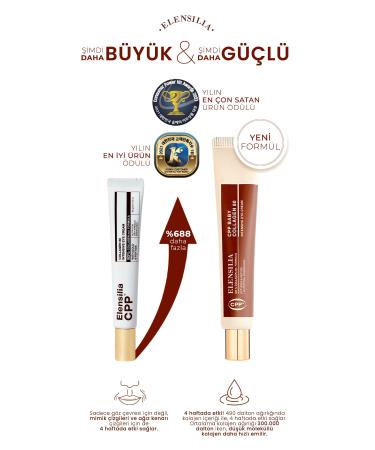 ELENSILIA Effective in 4 Weeks French Collagen Anti-Wrinkle Cpp Baby Collagen Eye Cream 30gr - Buy Online on GoSupps.com