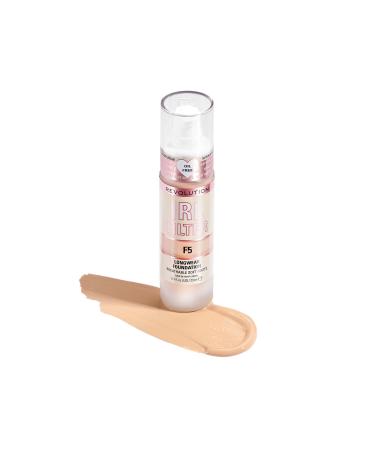 MAKEUP REVOLUTION Revolution Foundation IRL Filter Longwear Foundation F5 - Buy Online on GoSupps.com