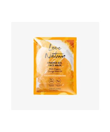Oriflame Love Nature Gel Face Mask with Organic Orange Seed Oil