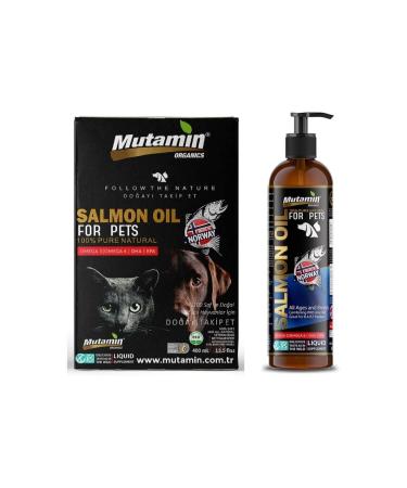 Mutamin Organics Mutamin Organics Norwegian Salmon Fish Oil for Cats and Dogs 400 Ml