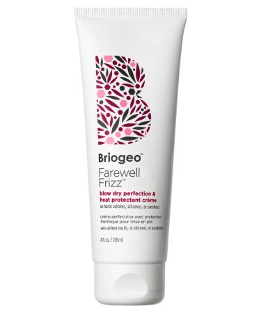 briogeo Farewell Frizz Blow Dry Perfection Heat Protectant Cream 118 Ml