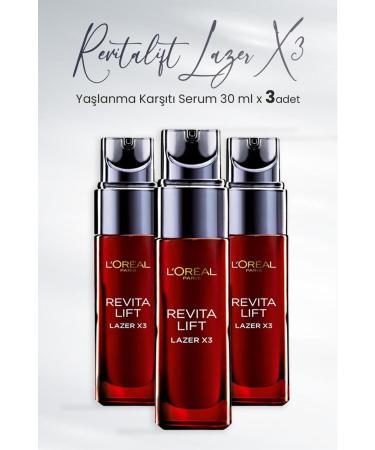 L'Oreal Paris Revitalift Laser X3 Anti-Aging Serum 30 ml x 3 Pcs
