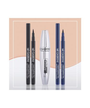 Gabrini Liquid Brown Eyeliner Liquid Eyeliner Pen - Buy Online on GoSupps.com