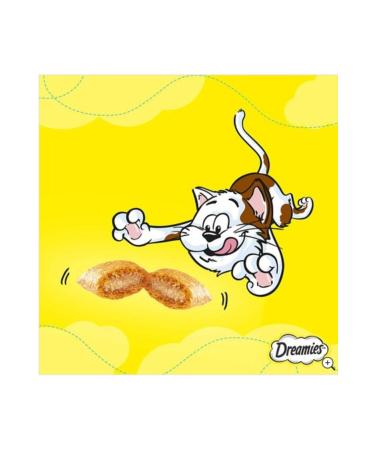 Dreamies Salmon Cat Reward Food 60 Gr 6 Pieces - Buy Online on GoSupps.com