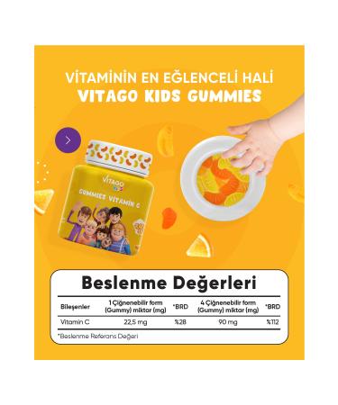 Vitago 4 Pack Kids Gummies Vitamin Set - Buy Online on GoSupps.com