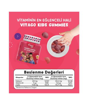 Vitago 4 Pack Kids Gummies Vitamin Set - Buy Online on GoSupps.com