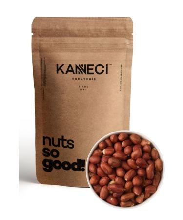 KANNEC Roasted Unsalted Peanuts 500 Gr