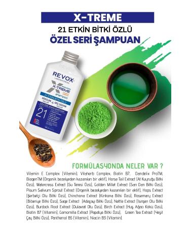 Revox X-treme Special Care Shampoo with Vitamin E for Hair Falling and Slow Growing Hair Set of 2 - Buy Online on GoSupps.com