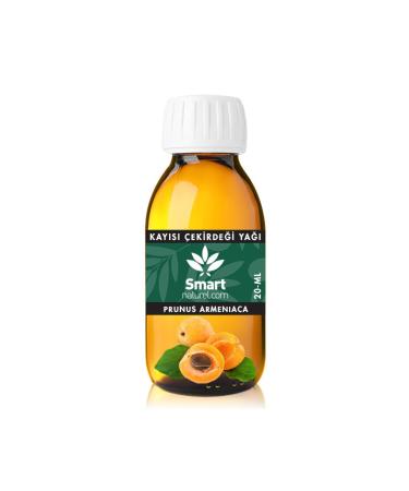 Smart Naturel Apricot Kernel Oil (Cold Pressed) - 20 ml | Prunus Armeniaca | Apricot Seed Oil