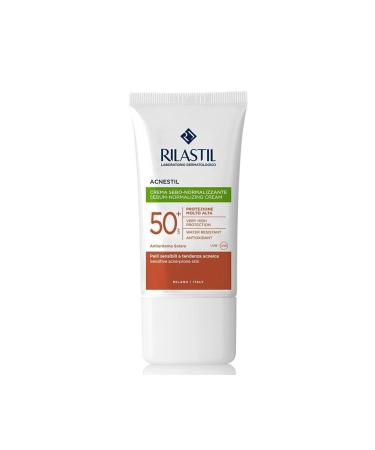 Rilastil Mattifying Colorless Face Sunscreen Cream Spf50+ 50 Ml