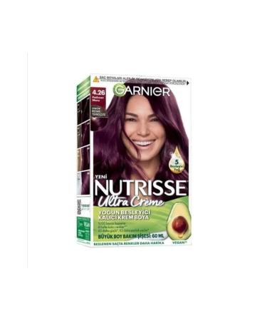 Garnier Nutrisse Ultra Creme Hair Dye 4.26 Aubergine Purple
