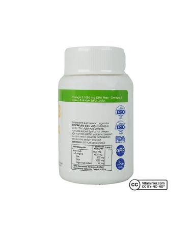 Voonka Omega 3 DHA Max 1275 Mg 30 Capsules - Buy Online on GoSupps.com