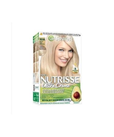 Garnier Nutrisse Ultra Creme Hair Dye 10.1a Extra Light Ash Blonde